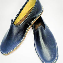 Load image into Gallery viewer, Navy Blue Side Stitched Yemeni